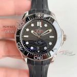OMF Best Omega Seamaster Diver 300m All Black 42MM Watch For Men